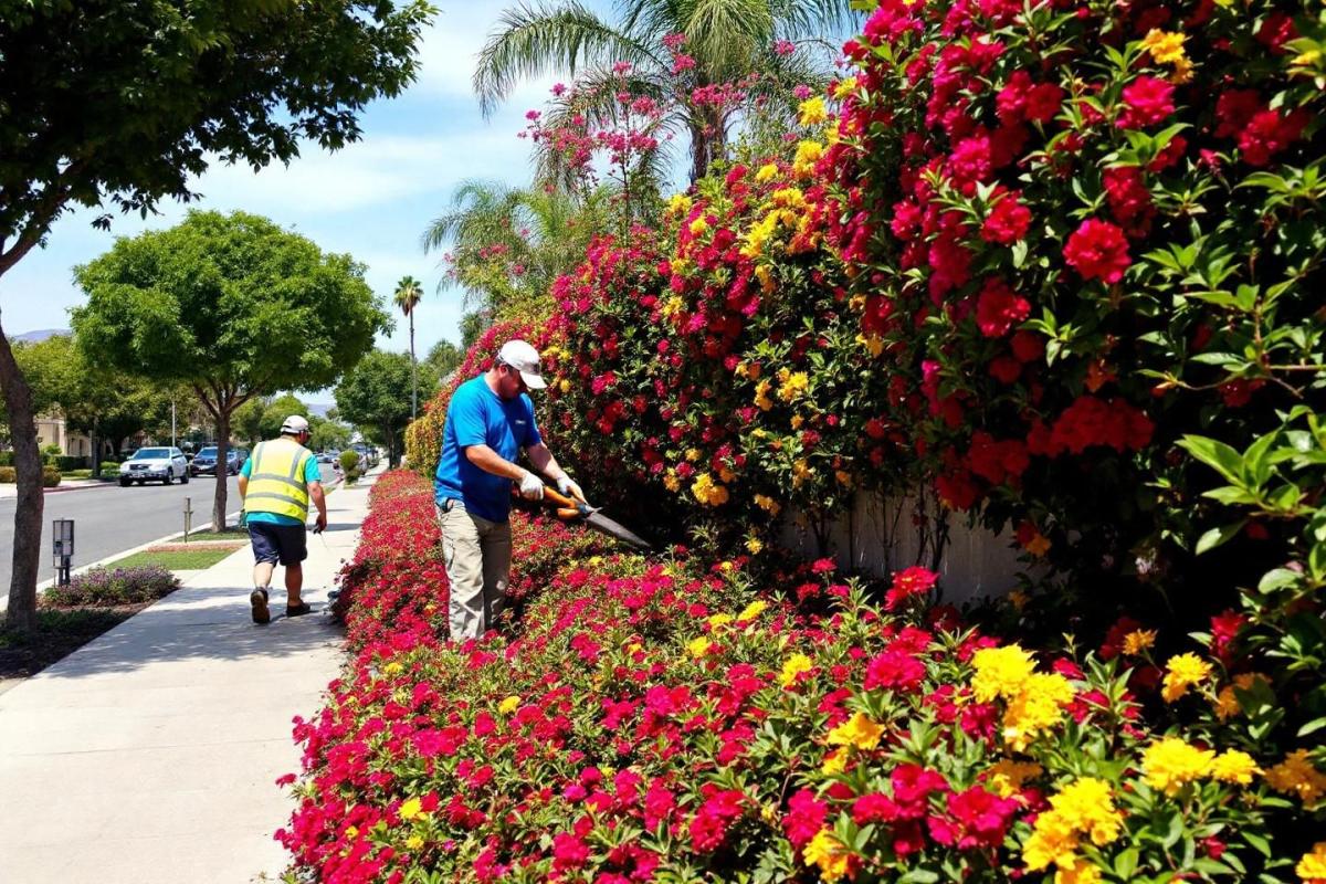Travaux de jardinage prévus dans la rue Washington à La Quinta